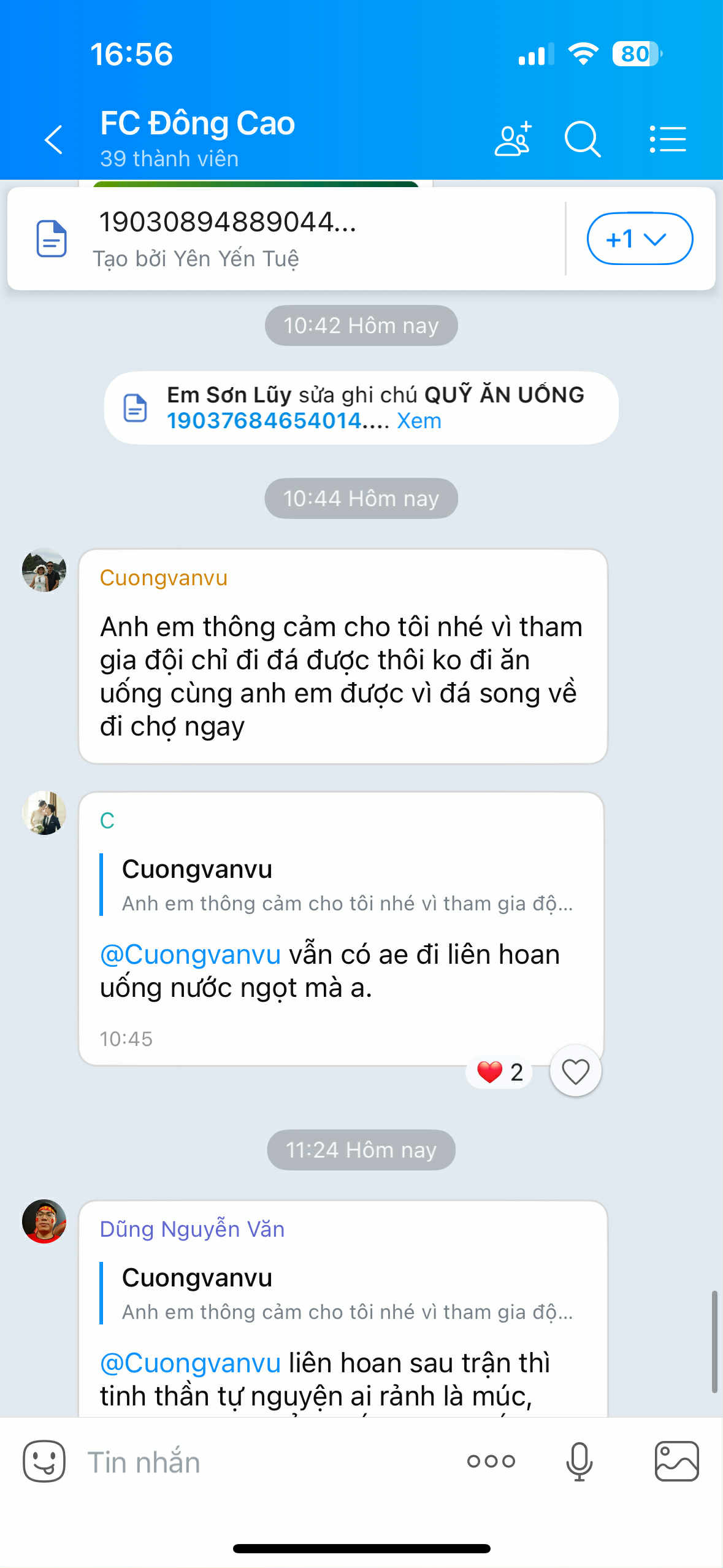 Tin nhắn từ mẹ bỉm sữa 1